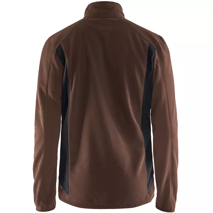 Blåkläder Unite fleece jacket, Brown/Black, large image number 1