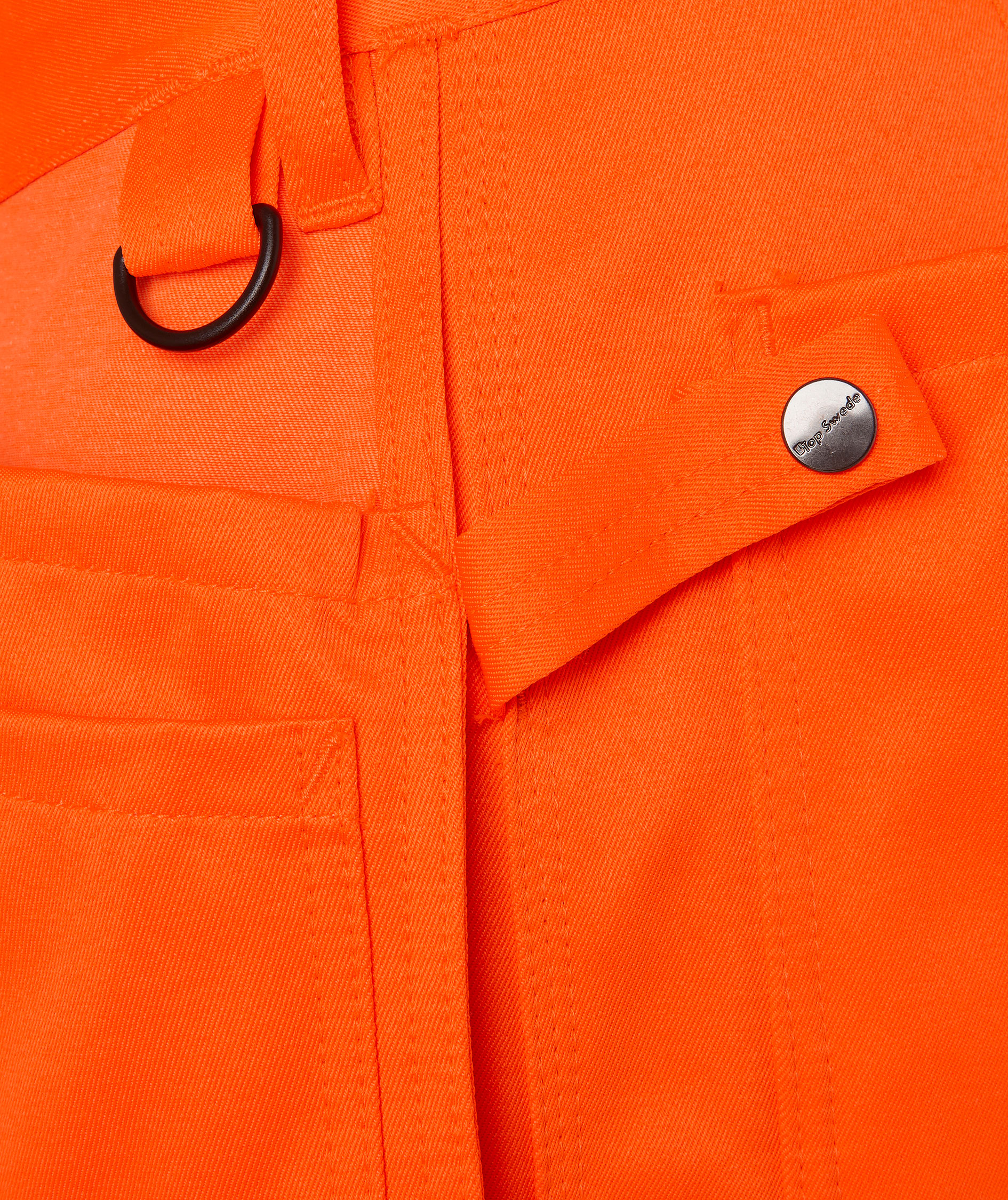 Top Swede h&aring;ndverksknickers 218, Hi-Vis Orange/Navy, large image number 4