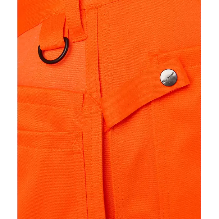 Top Swede 3/4-Handwerkerhose 218, Hi-Vis Orange/Navy, large image number 4
