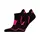 UphillSport Front Low löparstrumpor, Svart/Rosa, Svart/Rosa, swatch
