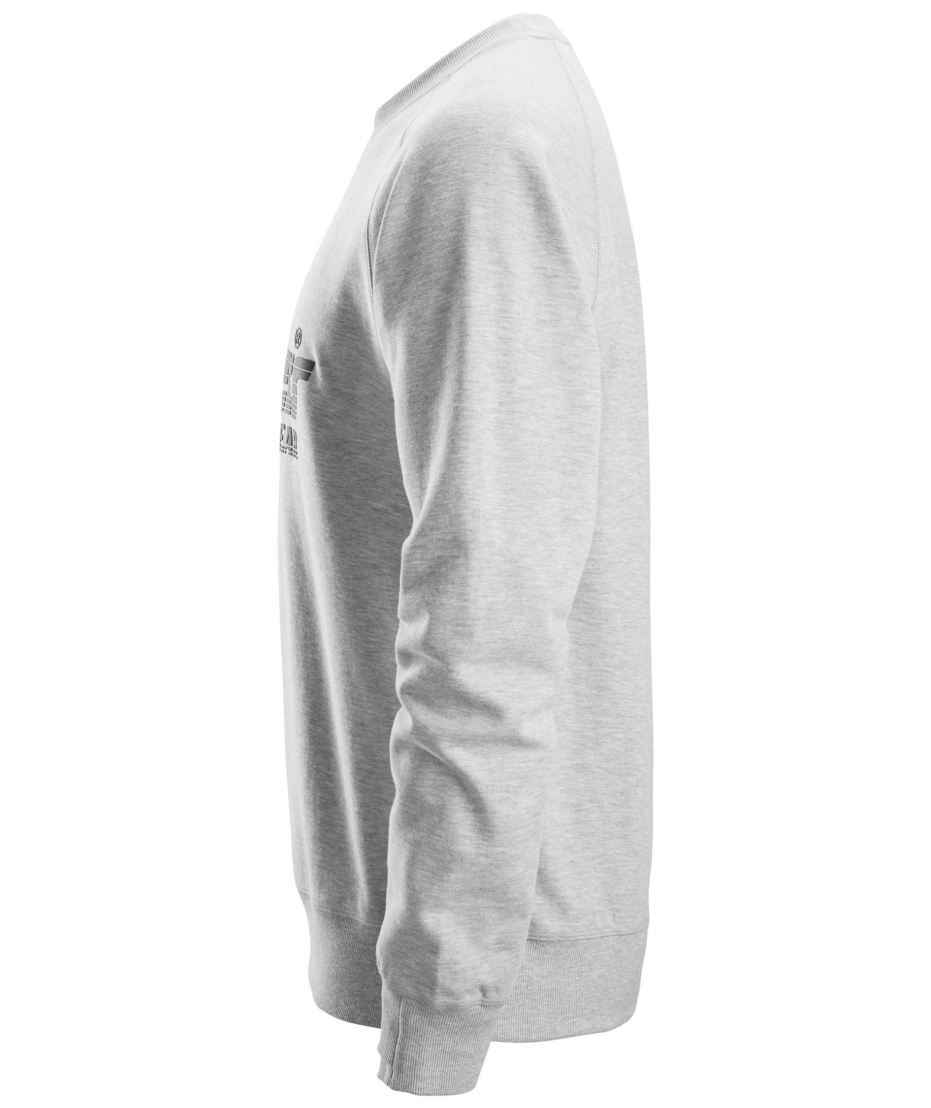 Snickers logo sweatshirt 2892, Ljusgr&aring; fl&auml;ckig, large image number 3