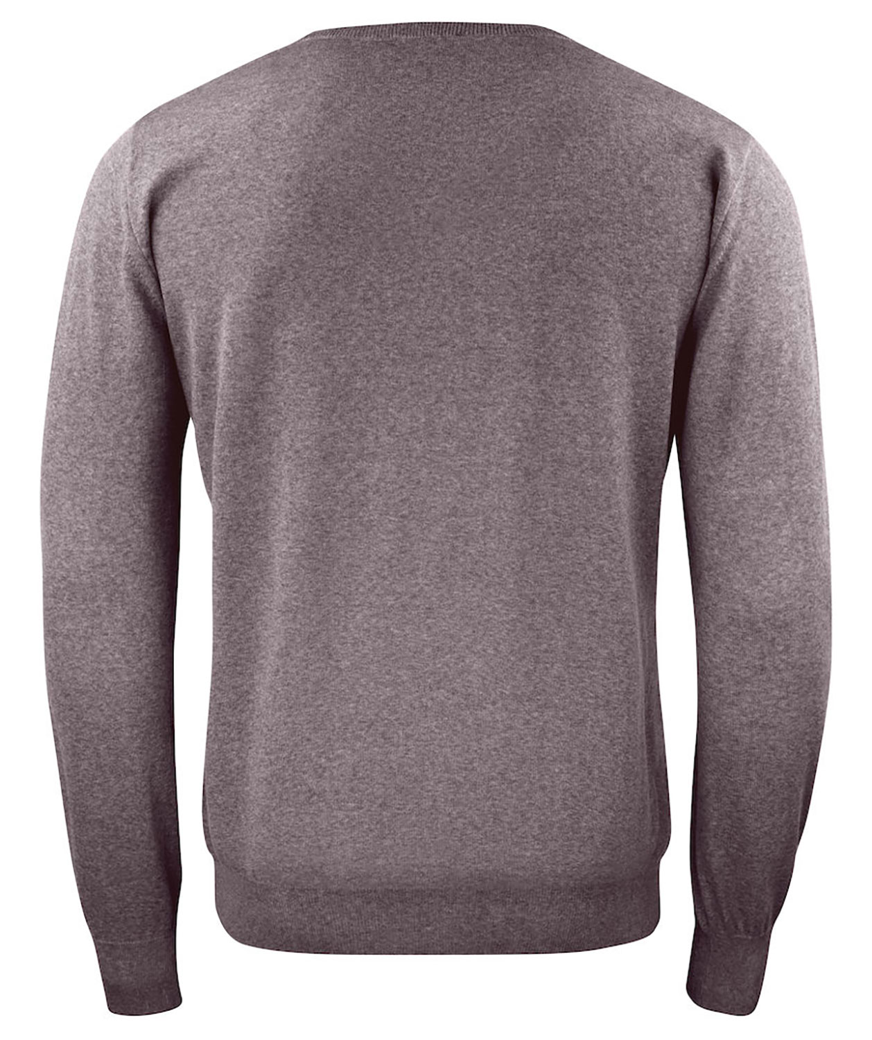 Cutter & Buck Kennewick Crewneck med merinoull, Nougat Melange