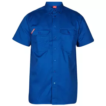 Engel Extend kortärmad arbetsskjorta, Surfer Blue