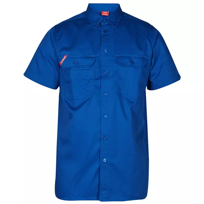 Engel Extend kortærmet arbejdsskjorte, Surfer Blue, large image number 0