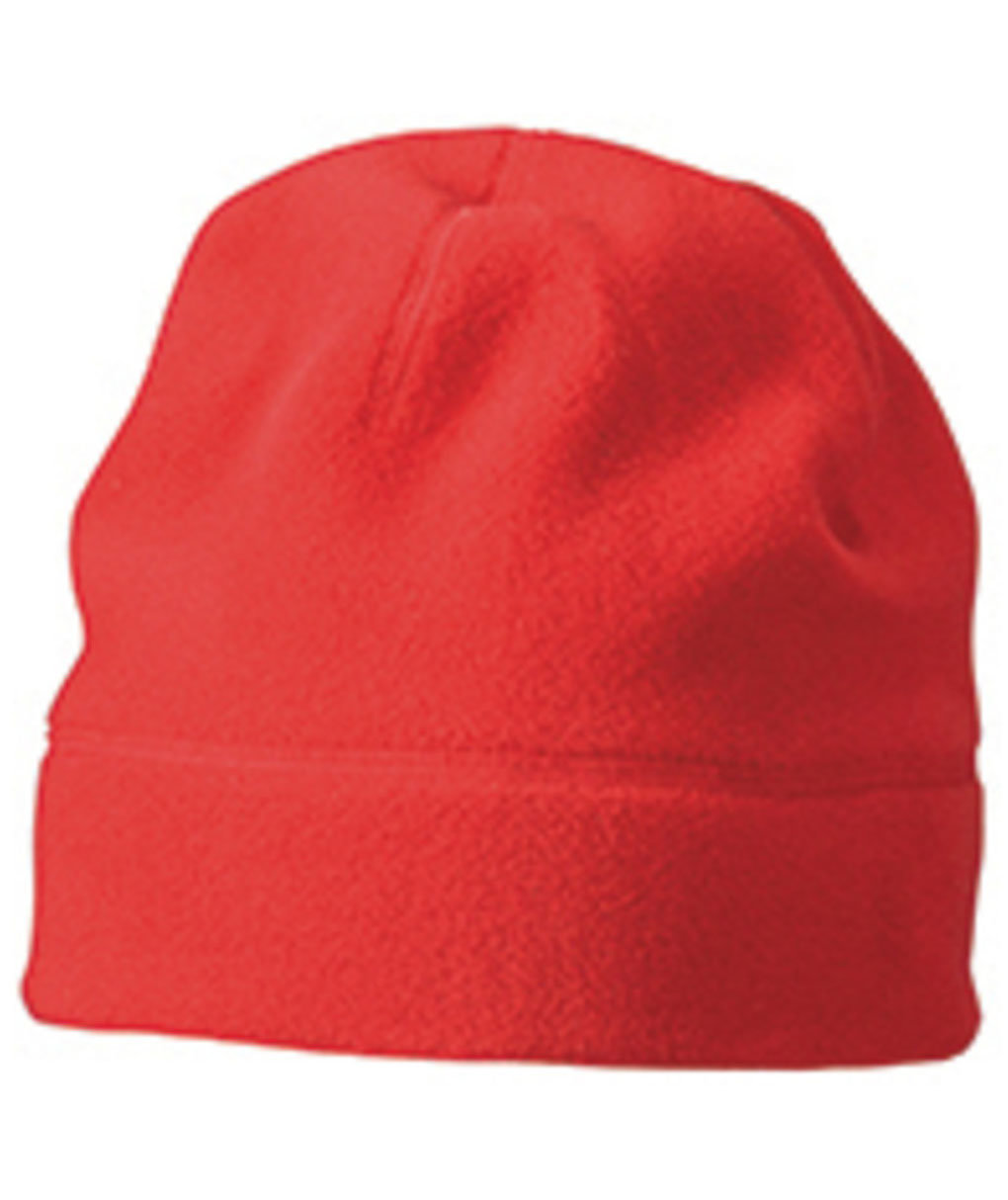 Myrtle Beach microfleece beanie, Red, Red, swatch