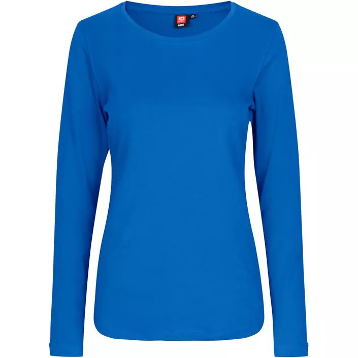 ID Interlock long-sleeved women's T-shirt, 100% cotton, Azure, large image number 0