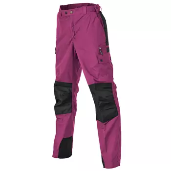 Pinewood Lappland outdoor trousers for kids, Fuchsia/black