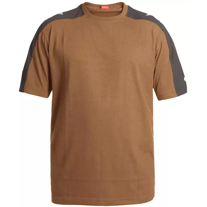 Engel Galaxy T-Shirt, Toffee Brown/Antghrazitgrau, large image number 0