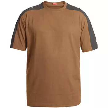Engel Galaxy T-shirt, Toffee Brown/Anthracite Grey