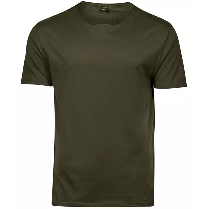 Tee Jays Raw Edge T-shirt, Olivengrøn, large image number 0
