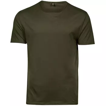 Tee Jays Raw Edge T-shirt, Olive Green