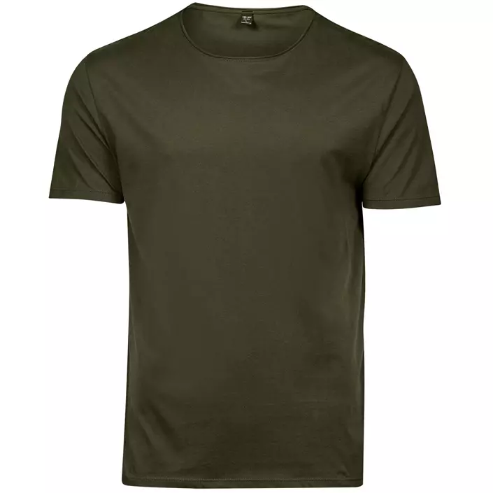 Tee Jays Raw Edge T-shirt, Olive Green, large image number 0