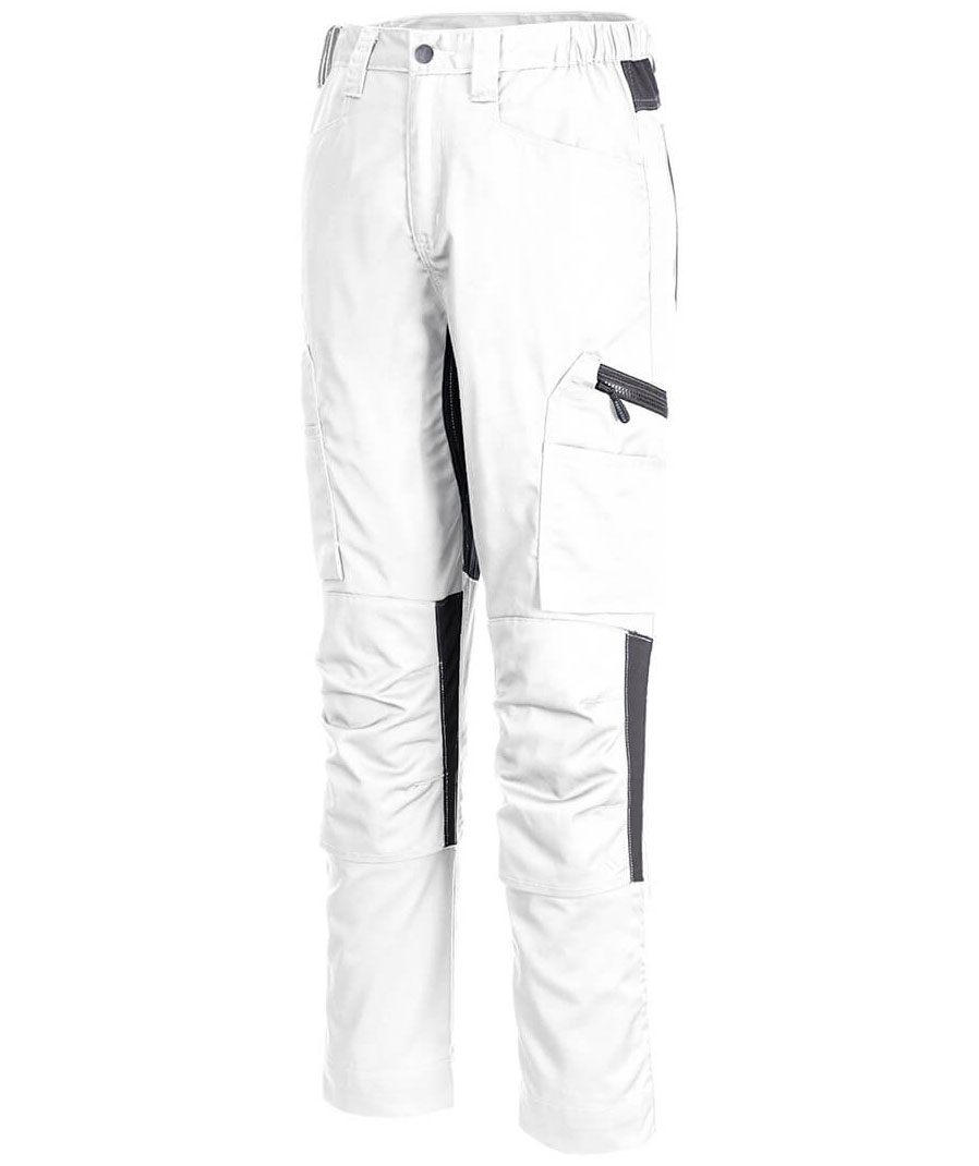 Portwest WX2 Eco arbejdsbukser, Hvid, Hvid, swatch