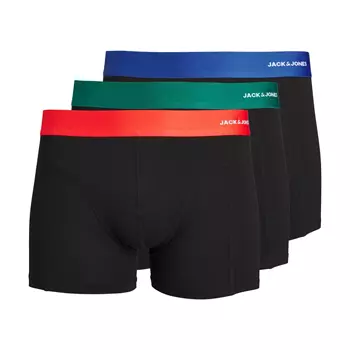 Jack & Jones JACLUCAS 3-pak boxer shorts, Black