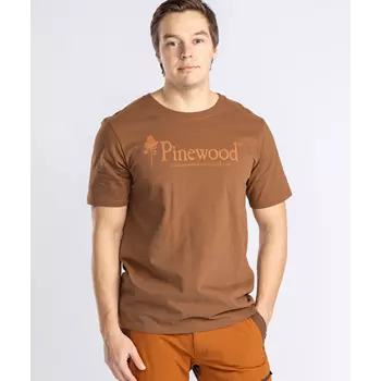 Pinewood Outdoor Life T-shirt, Nougat