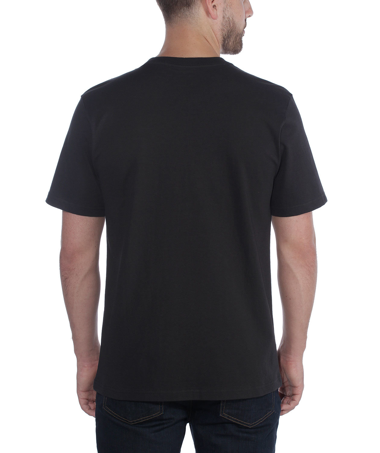 Carhartt Workwear Solid T-Shirt, Schwarz, large image number 2