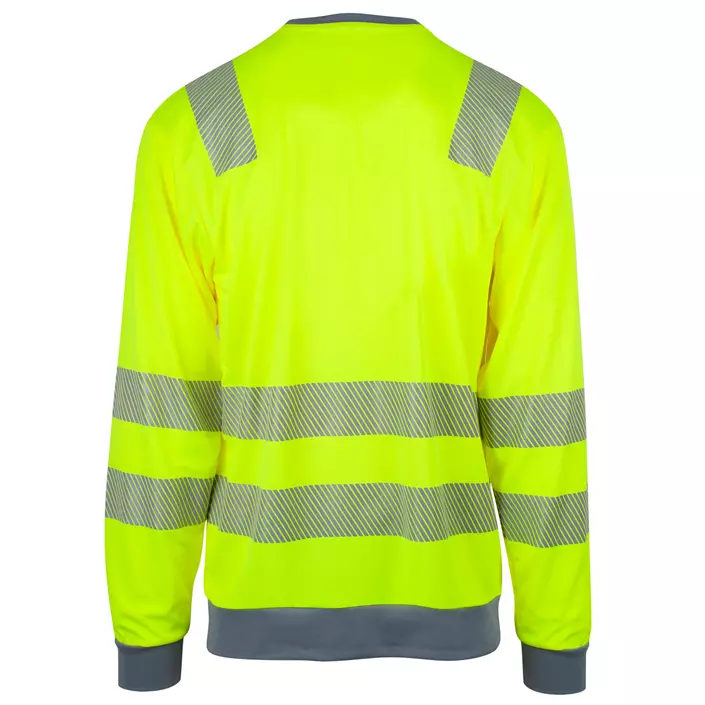 YOU Sundsvall long-sleeved T-shirt, Hi-Vis Yellow, large image number 2