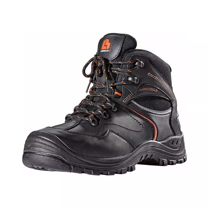 L.Brador 762 safety boots S3, Black, large image number 0