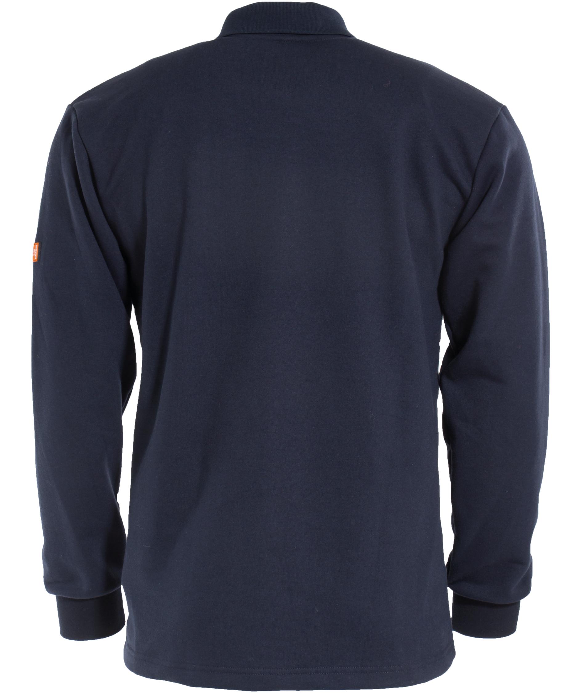 Tranemo FR lang&auml;rmliges Poloshirt, Marineblau, large image number 1