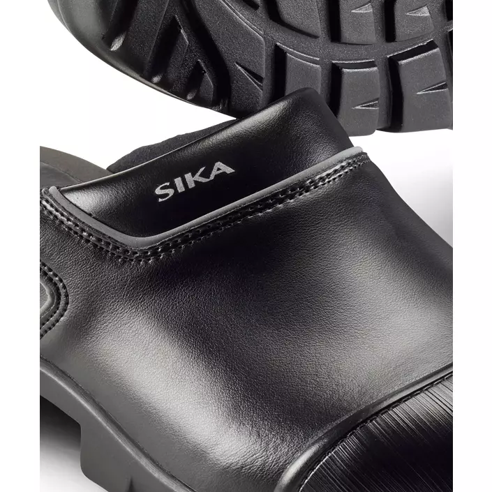 Sika Proflex safety clogs without heel cover SB, Black, large image number 1