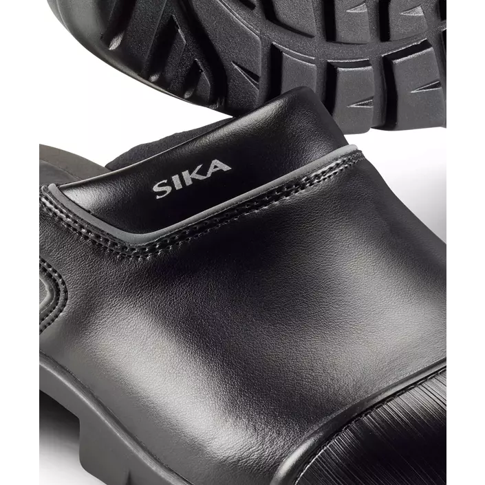 Sika Proflex sikkerhedstræsko uden hælkappe SB, Sort, large image number 1