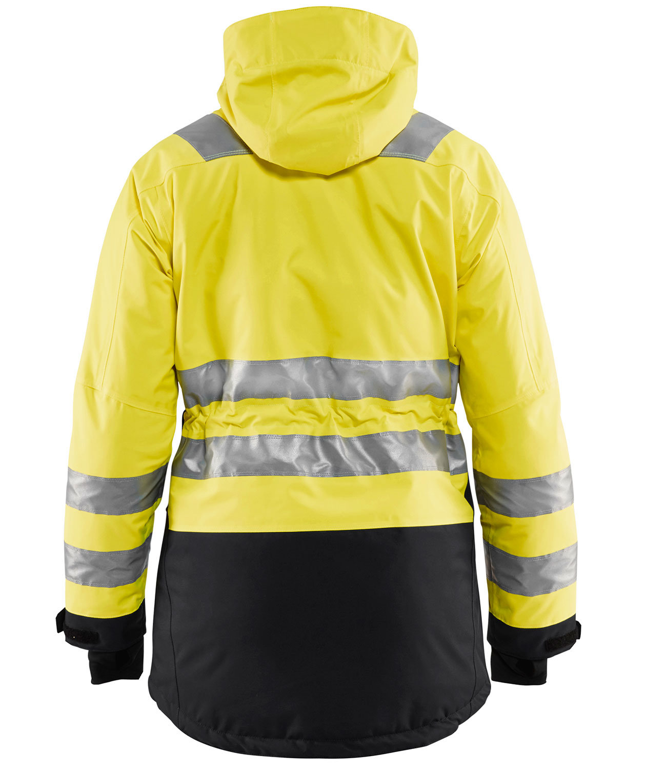 Bl&aring;kl&auml;der vinter parkas dam