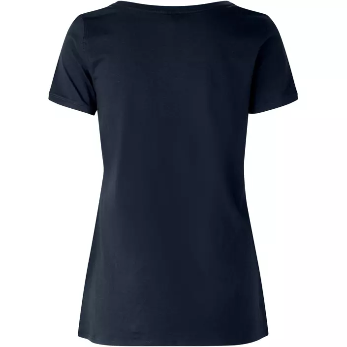ID O-hals dame T-skjorte, Navy, large image number 1