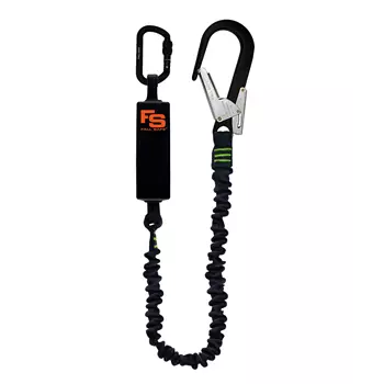 OS FallSafe 504-TB Lanyard with energy absorber, Black
