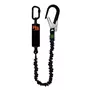 OS FallSafe 504-TB Lanyard with energy absorber, Black