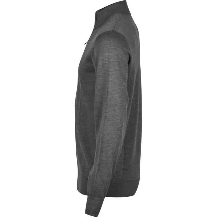 Tee Jays Half-zip sweatshirt, Grey melange , large image number 3