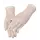 OX-ON knitted gloves Knitted Basic 13000, White, White, swatch