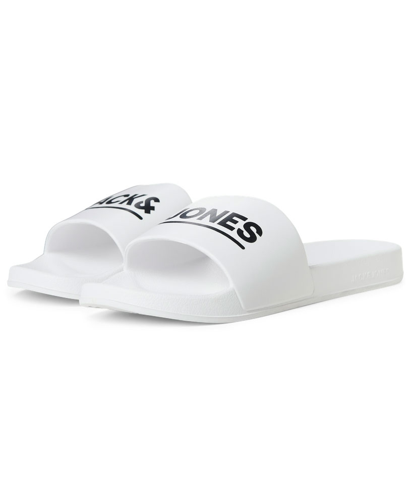 Jack & Jones JFWOLLIE slippers, White