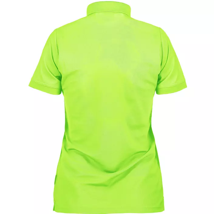 GEYSER women's functional polo shirt, Lime Green, large image number 2
