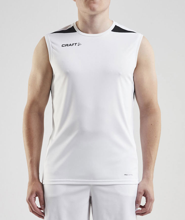 Craft Pro Control Impact tank top, White/black, large image number 1