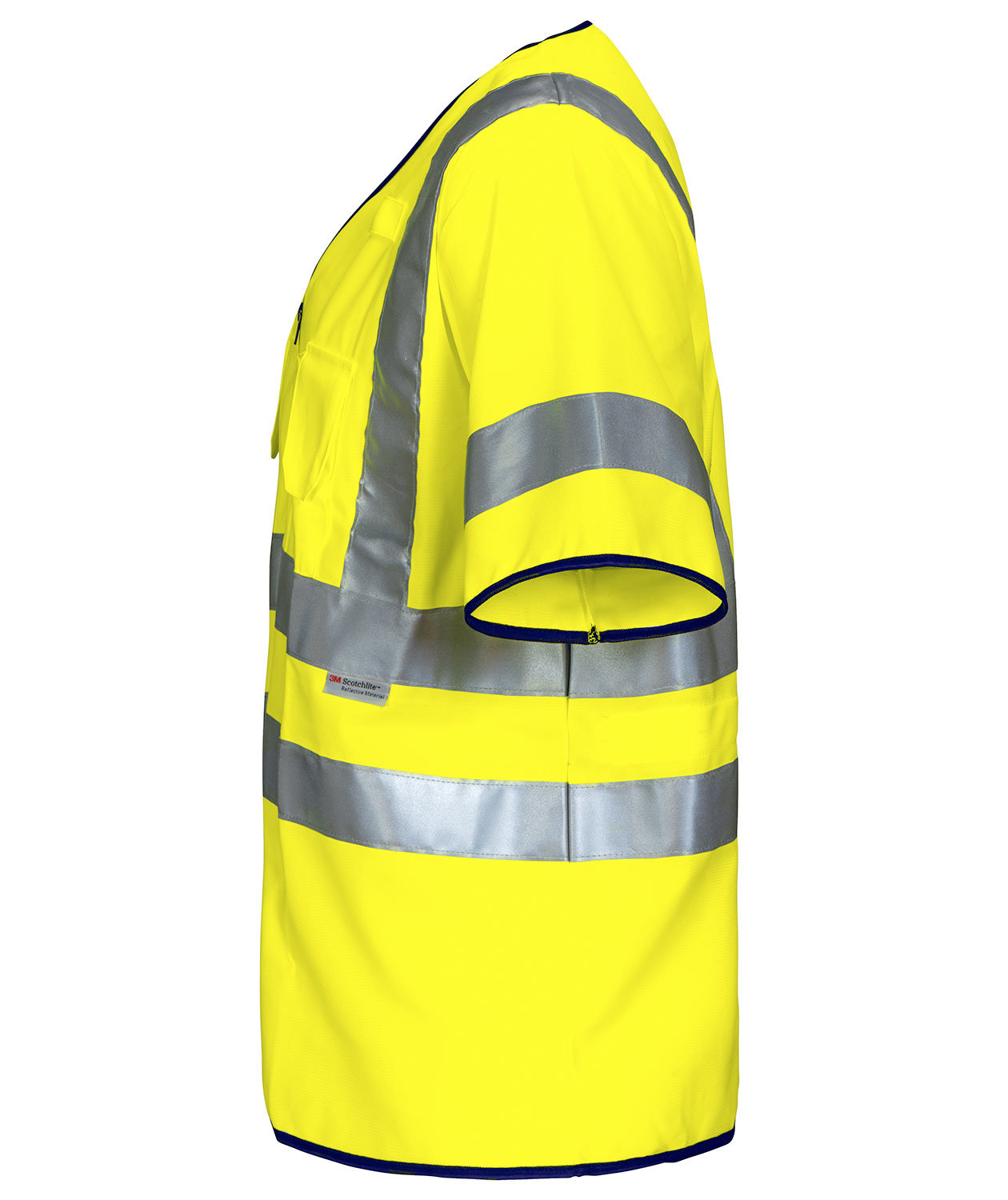 ProJob reflective safety vest 6707, Yellow, large image number 1