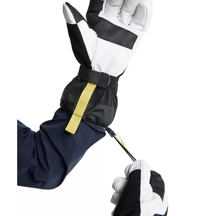 Blåkläder Supreme Warm läderhandskar, Svart/Vit, large image number 1