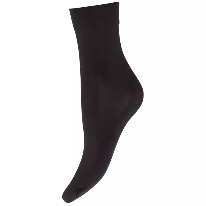 Decoy 2-pack Microfibre Ankle socks 3D 60 den., Black, Black, large image number 0