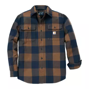 Carhartt flanellskjorta og T-shirt