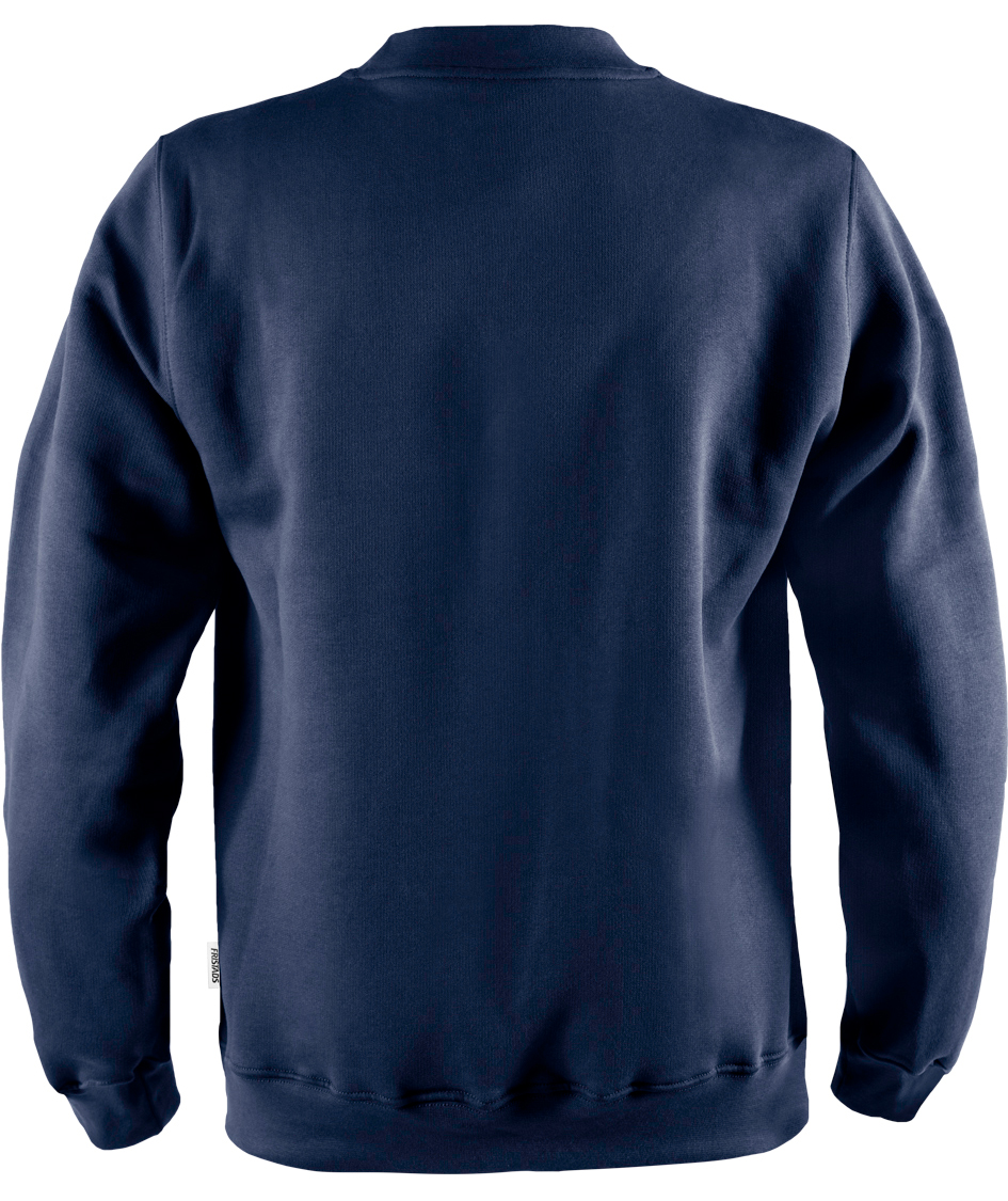 Fristads Green sweatshirt 7989 GOS, Marine Blue, large image number 1