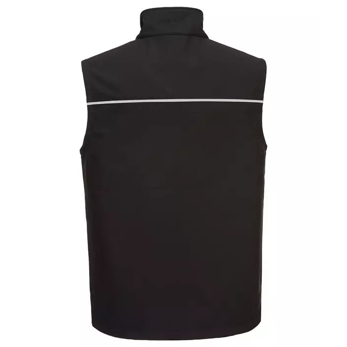Portwest WX3 softshell vest, Black, large image number 1