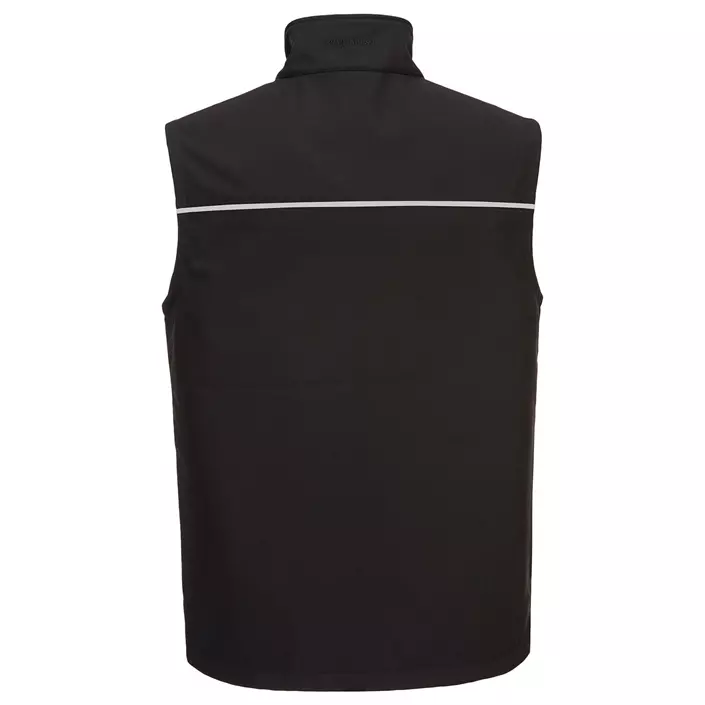 Portwest WX3 softshell vest, Black, large image number 1