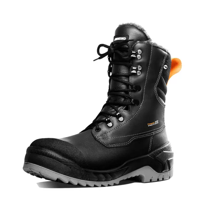 Arbesko 50672 winter safety boots S3, Black, large image number 0
