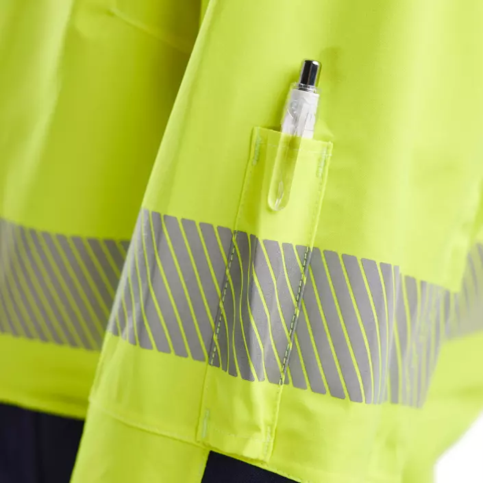 Blåkläder Damen Shelljacke, Hi-Vis gelb/marine, large image number 7