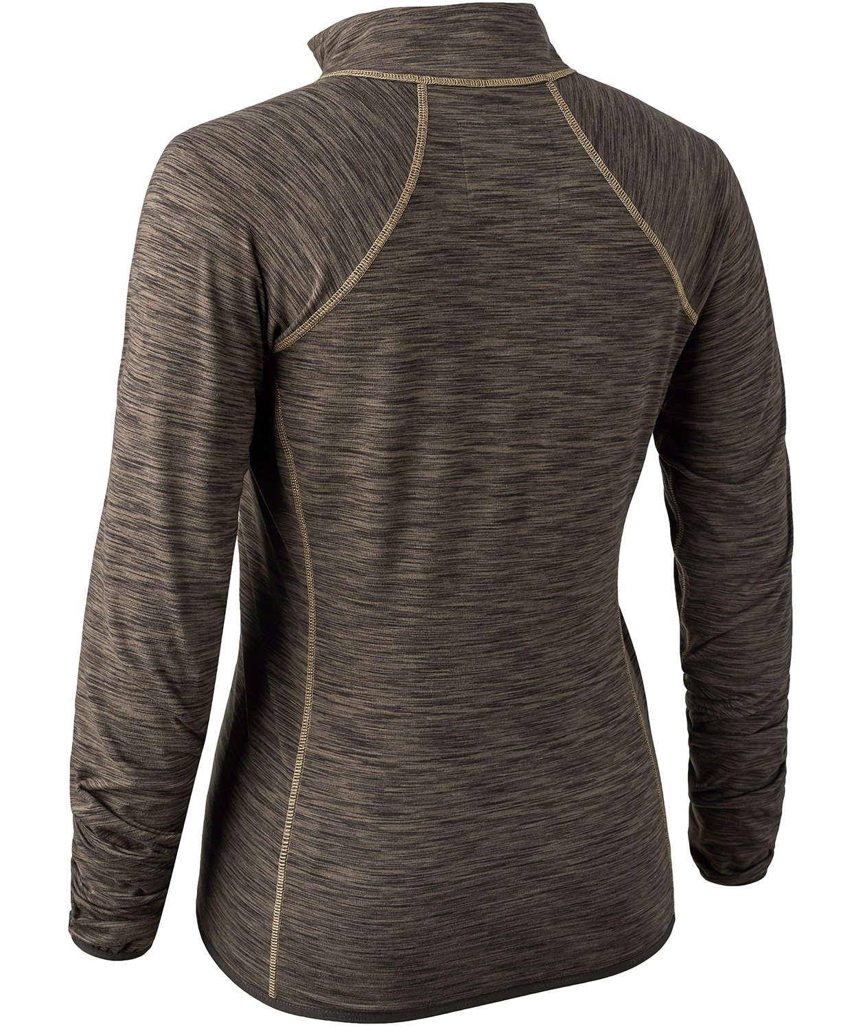 Deerhunter Lady Insulated women's padded fleece sweater, Brown Melange, large image number 1