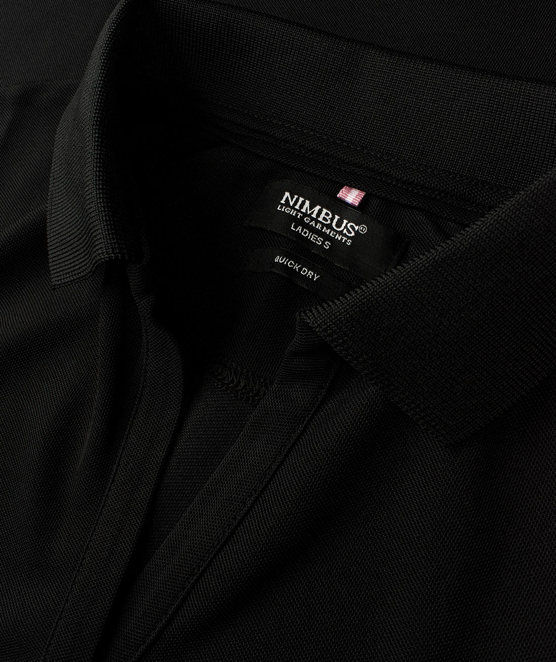 Nimbus Clearwater women's polo shirt, Black, large image number 2