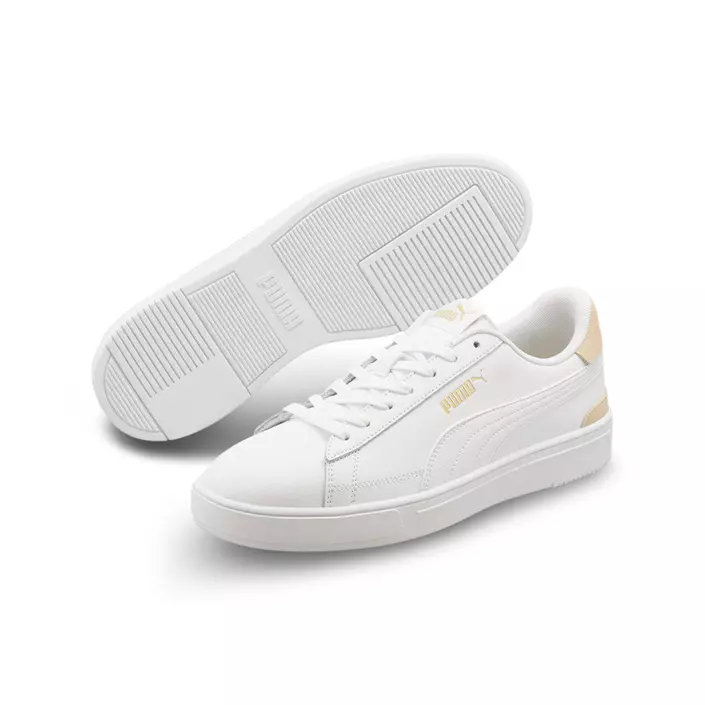 Puma Serve Pro women's sneakers, White/Nature, large image number 0