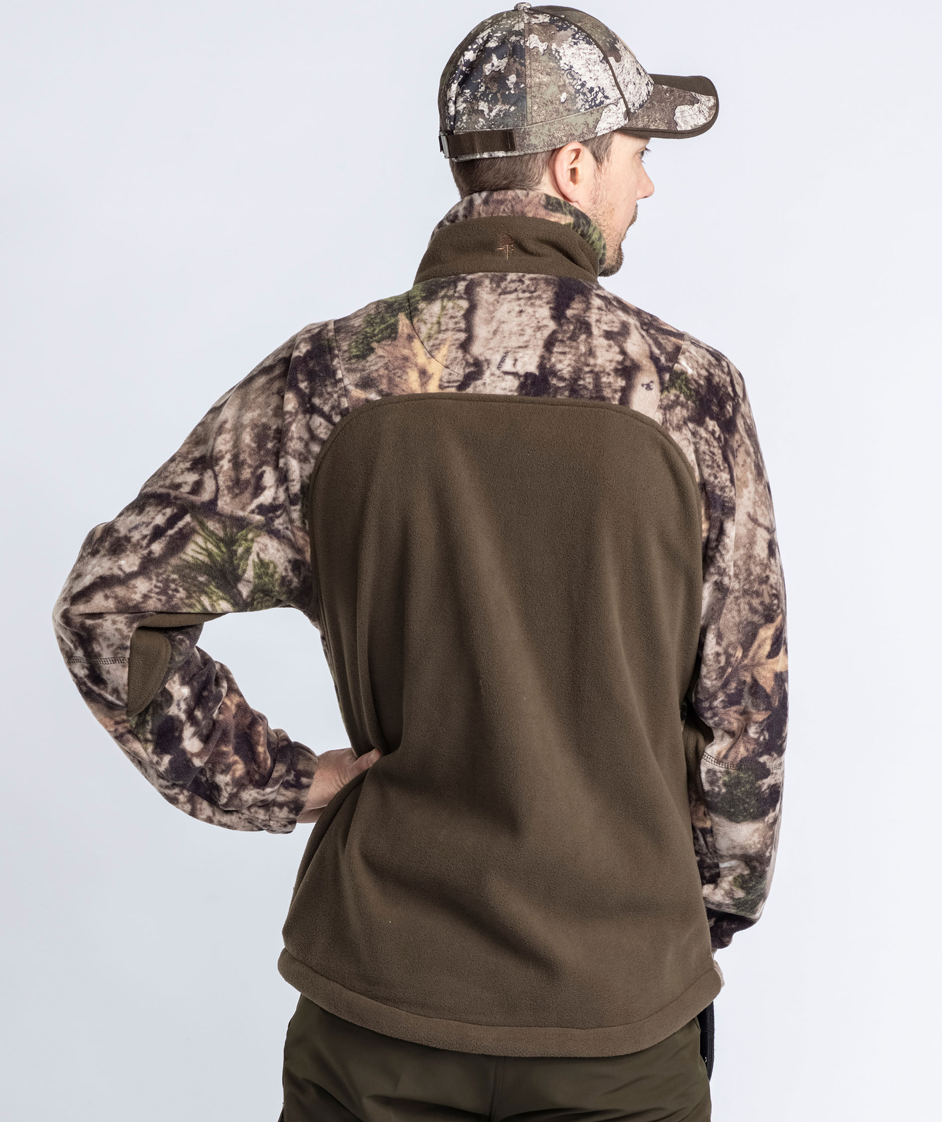 Pinewood&nbsp;Oviken fleecejakke, Atera Camou/Hunting Green, Atera Camou/Hunting Green, large image number 4