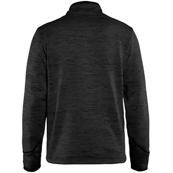 Blåkläder knitted sweatshirt half zip, Antracit Grey/White