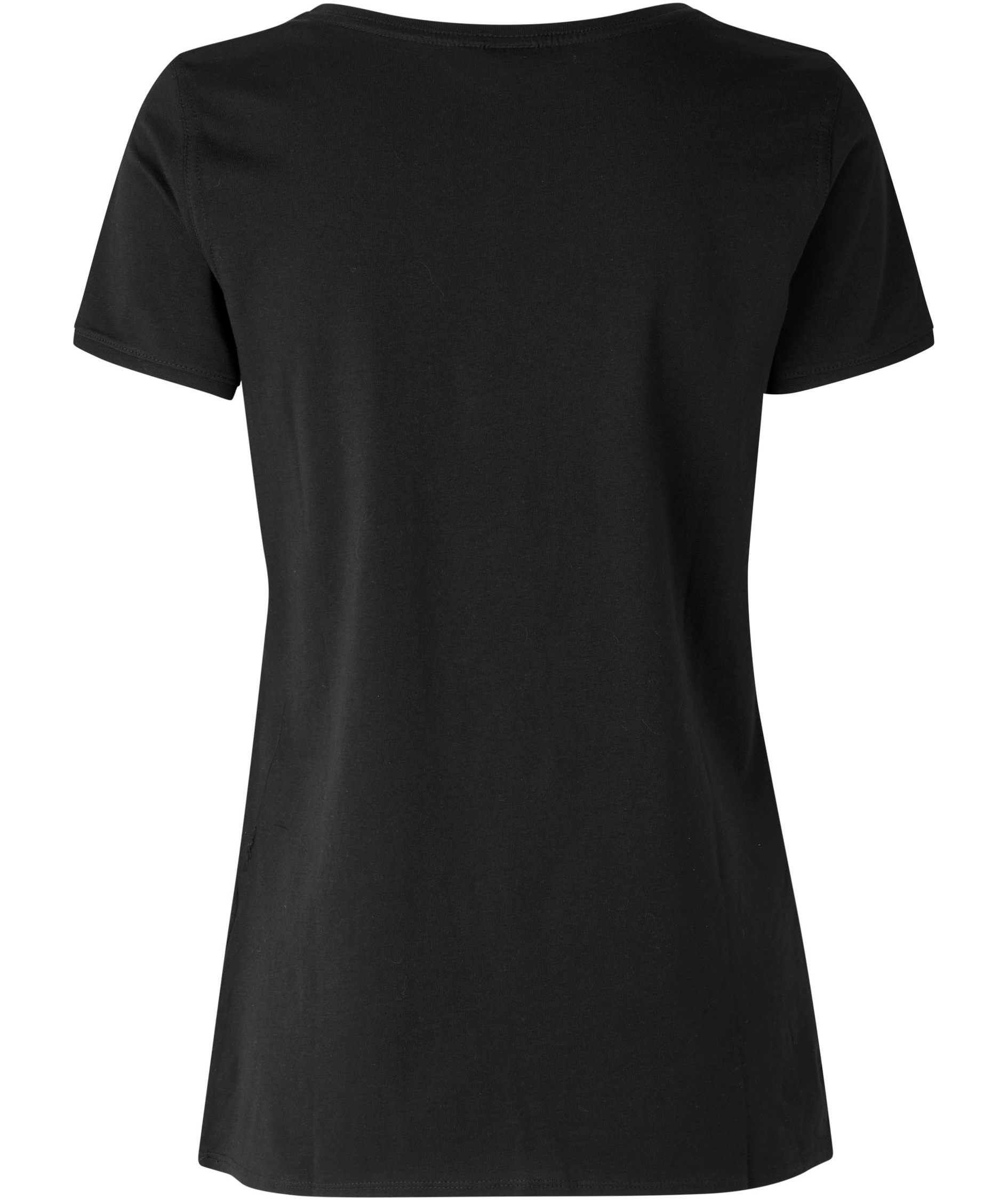 ID O-ringad T-shirt dam, Svart