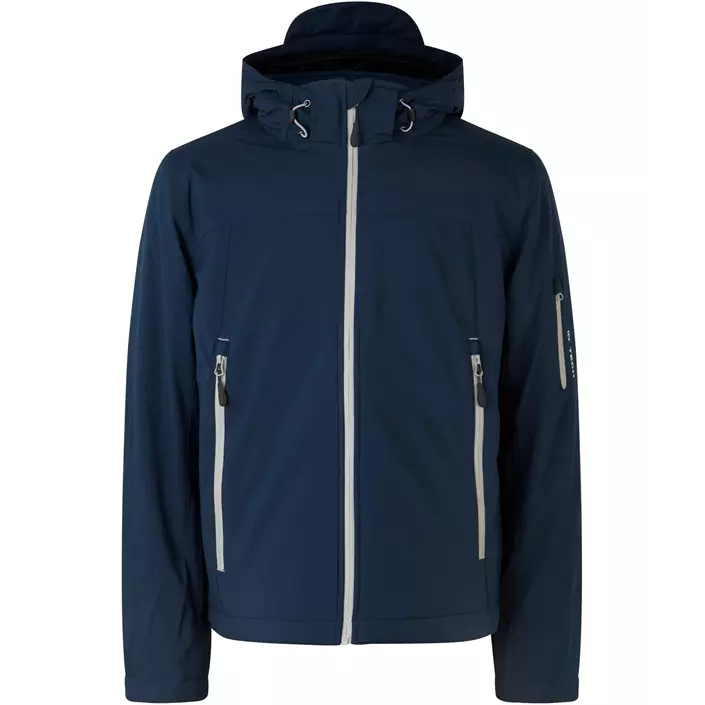 ID winter softshell jacket, Marine Blue, large image number 0